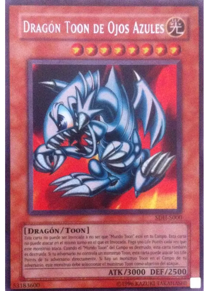 Dragón Toon de Ojos Azules