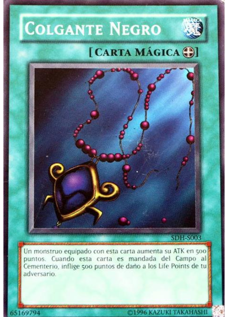 Colgante Negro