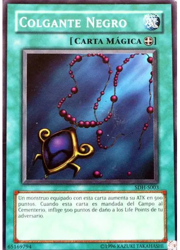 Colgante Negro