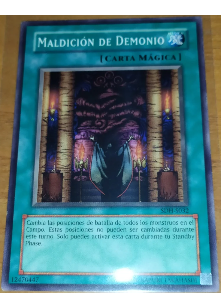 Maldición de Demonio
