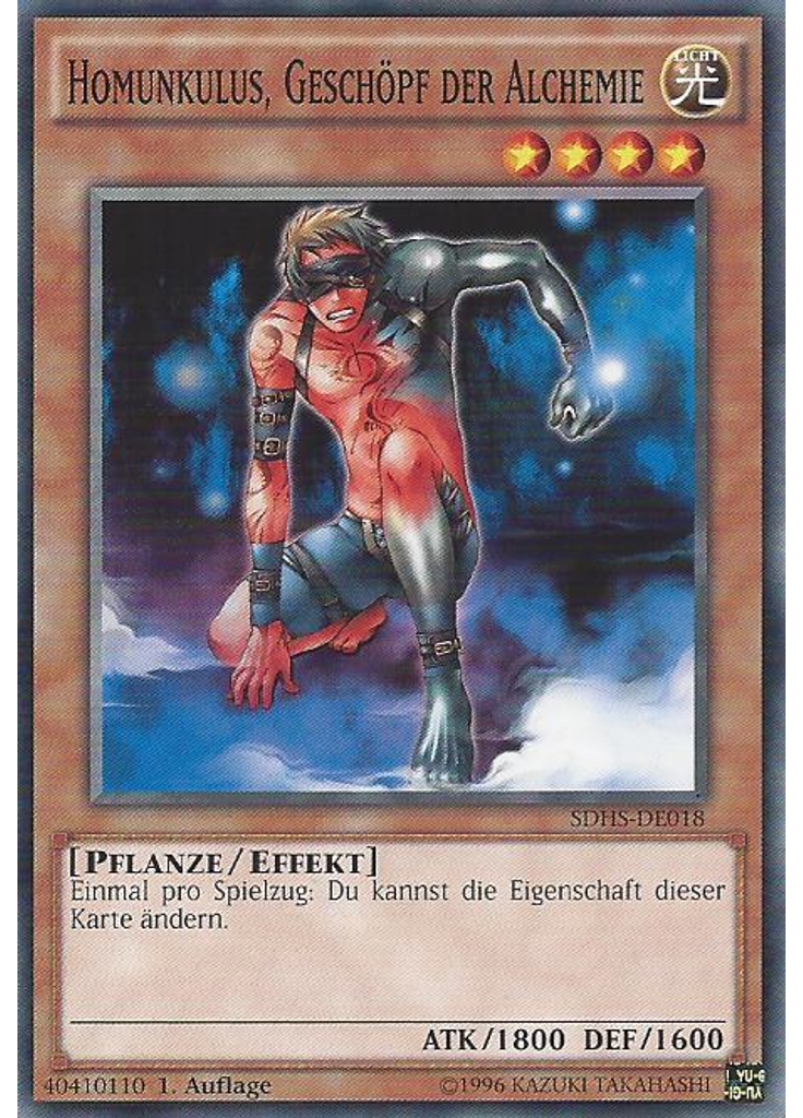 Homunkulus, Geschöpf der Alchemie