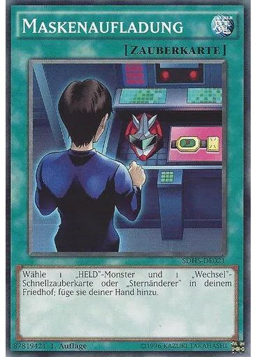 Maskenaufladung — HERO Strike Structure Deck