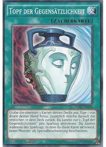 Topf der Gegensätzlichkeit — HERO Strike Structure Deck