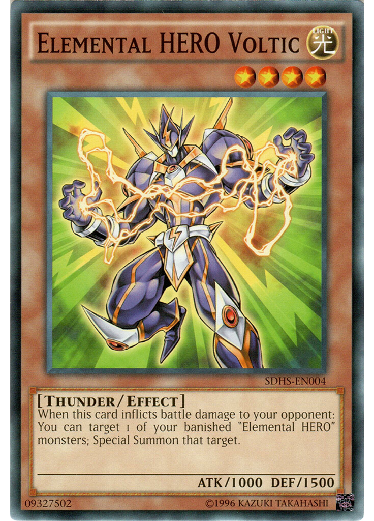 Elemental HERO Voltic (Common Unlimited)