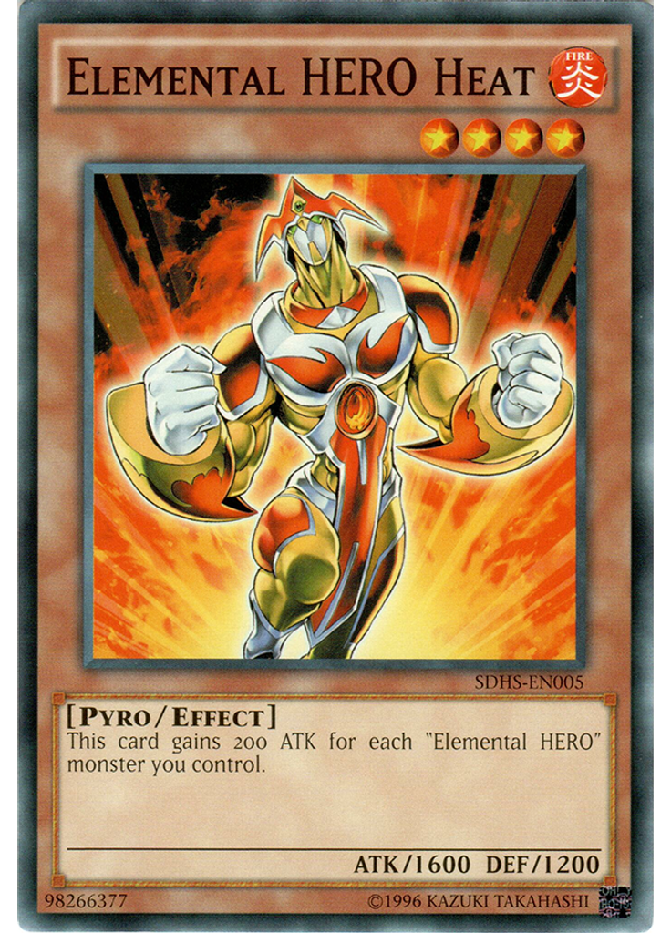 Elemental HERO Heat (Common Unlimited)