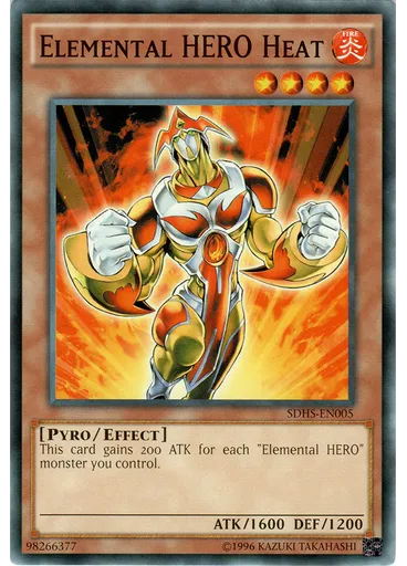 Elemental HERO Heat (Common Unlimited)