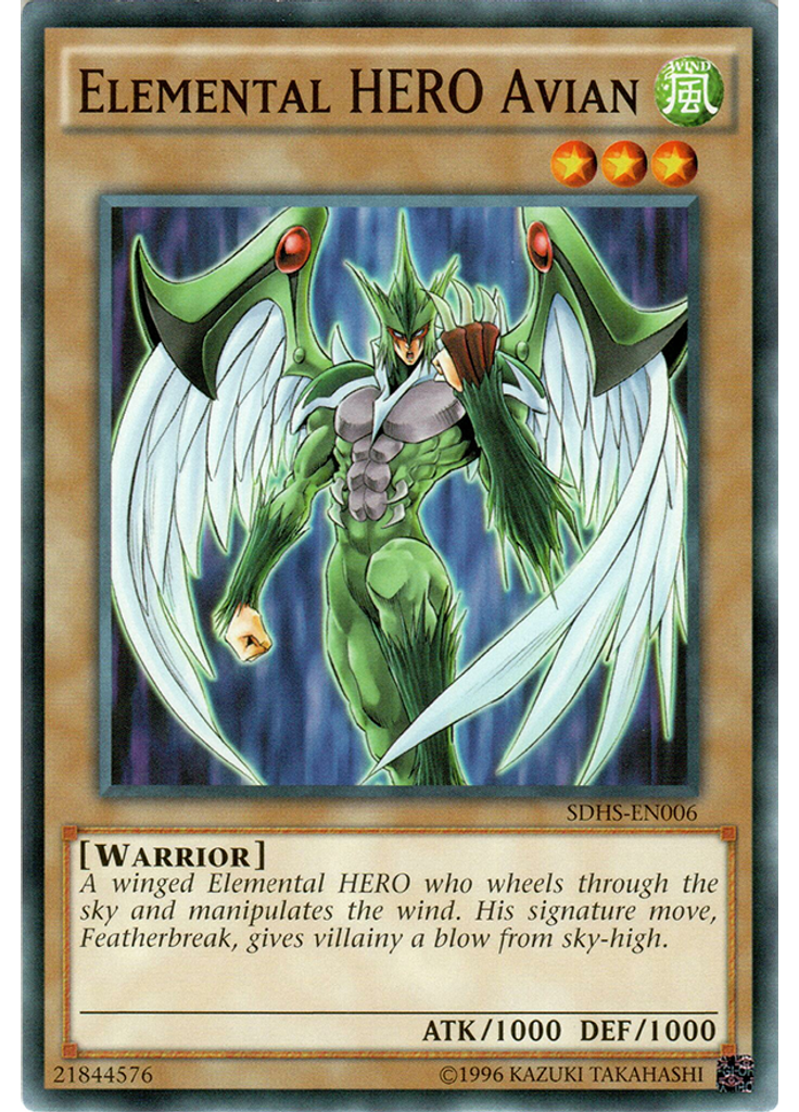 Elemental HERO Avian (Common Unlimited)