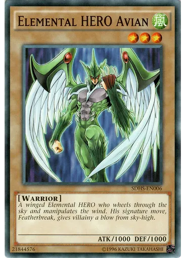 Elemental HERO Avian (Common Unlimited)