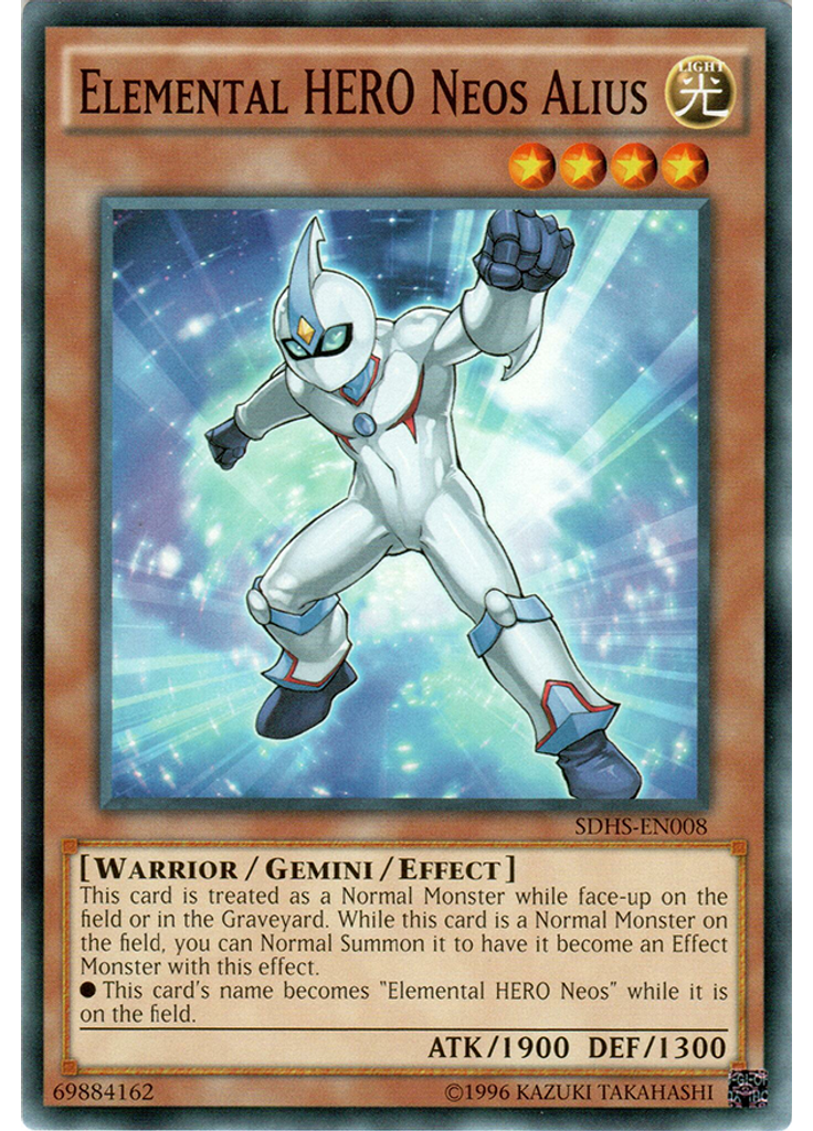 Elemental HERO Neos Alius (Common Unlimited)