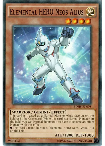 Elemental HERO Neos Alius (Common Unlimited)