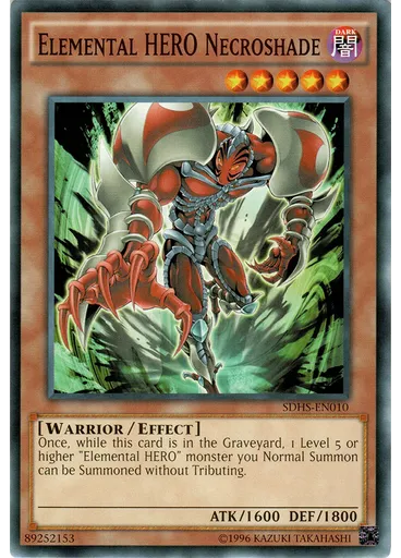 Elemental HERO Necroshade (Common Unlimited)