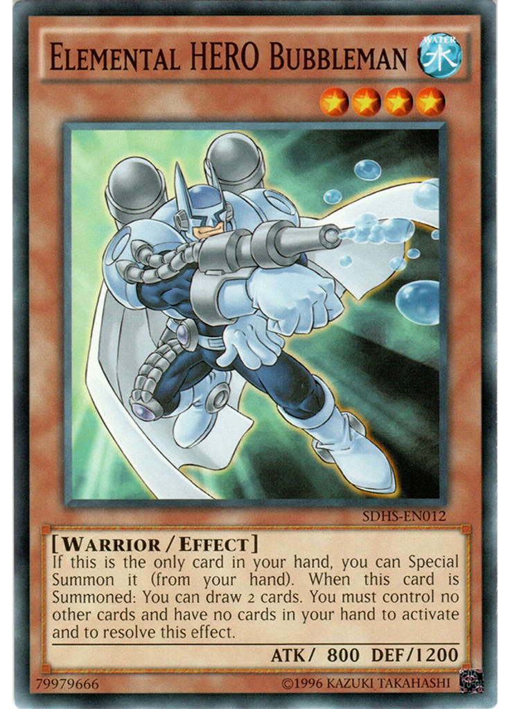 Elemental HERO Bubbleman (Common Unlimited)
