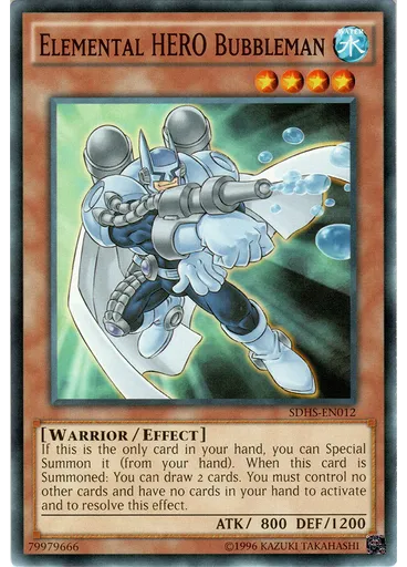 Elemental HERO Bubbleman (Common Unlimited)