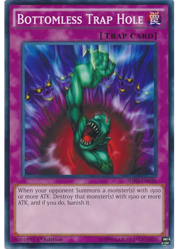 Bottomless Trap Hole