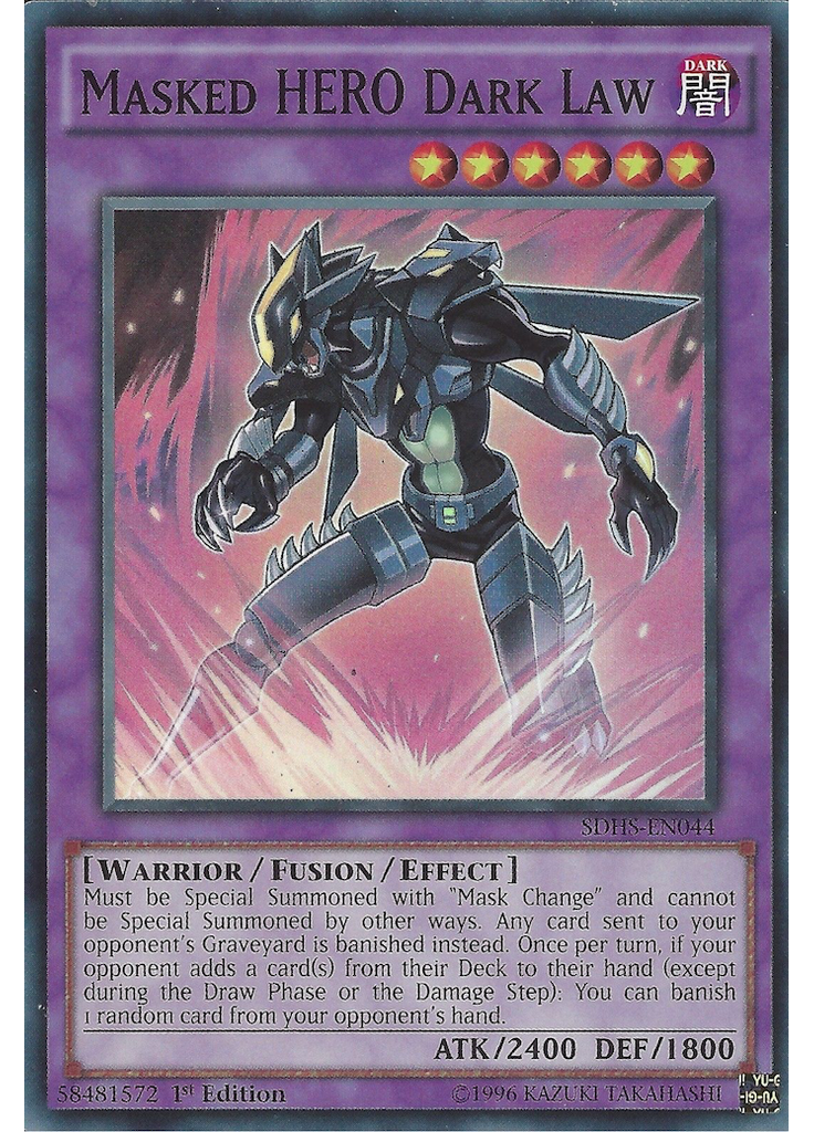Masked HERO Dark Law
