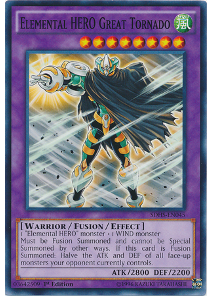 Elemental HERO Great Tornado