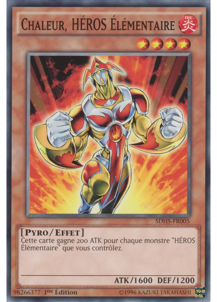 Chaleur, HÉROS Élémentaire