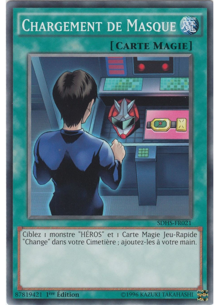Chargement de Masque