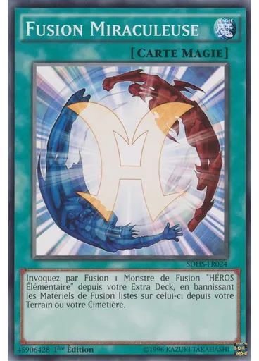 Fusion Miraculeuse — L'Assaut des HÉROS Deck de Structure