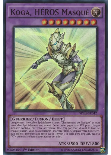 Koga, HÉROS Masqué