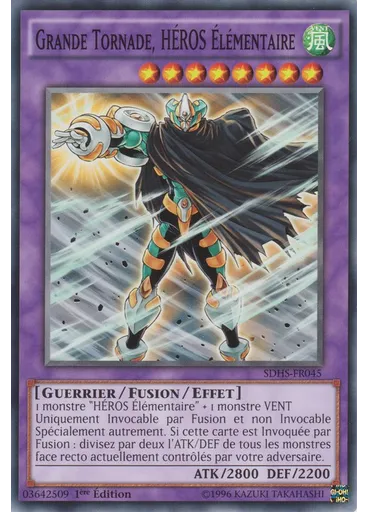 Grande Tornade, HÉROS Élémentaire