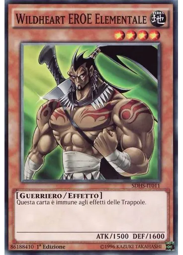 Wildheart EROE Elementale — Attacco degli EROI Structure Deck