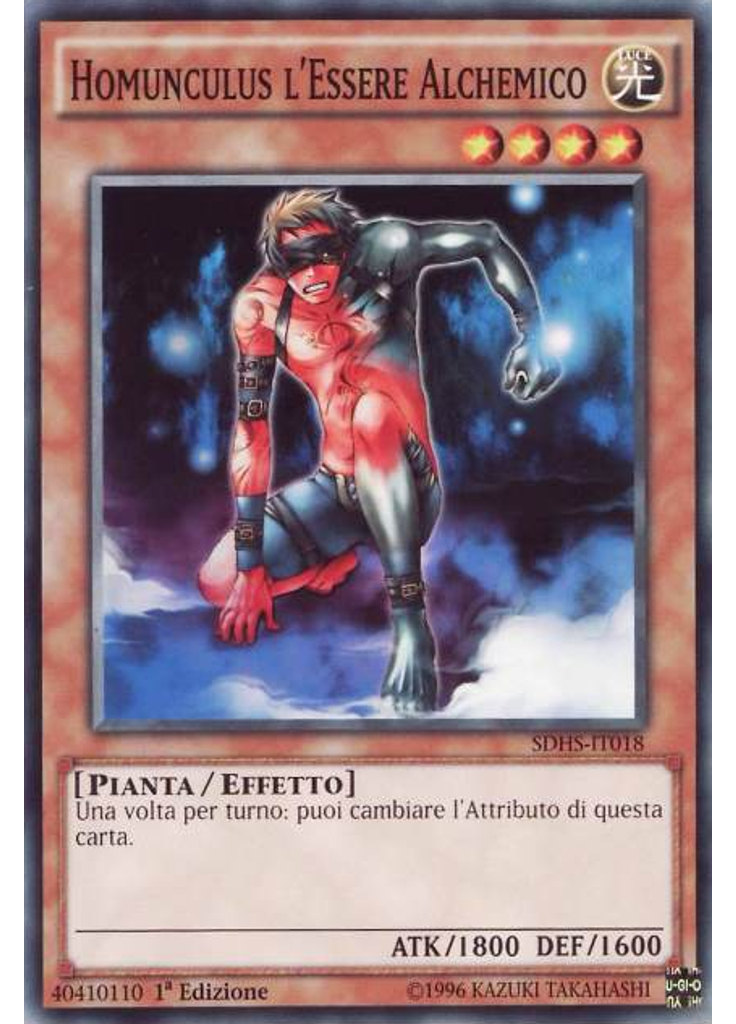 Homunculus l'Essere Alchemico