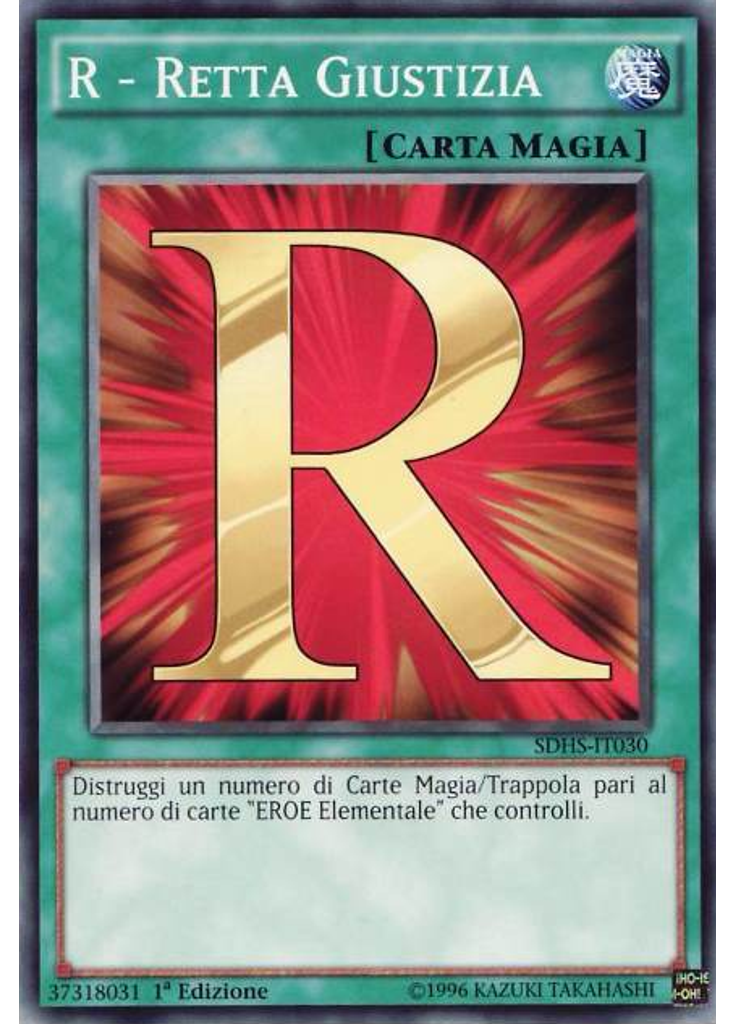 R - Retta Giustizia