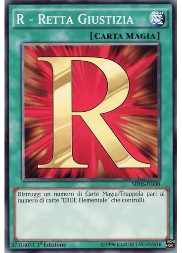 R - Retta Giustizia