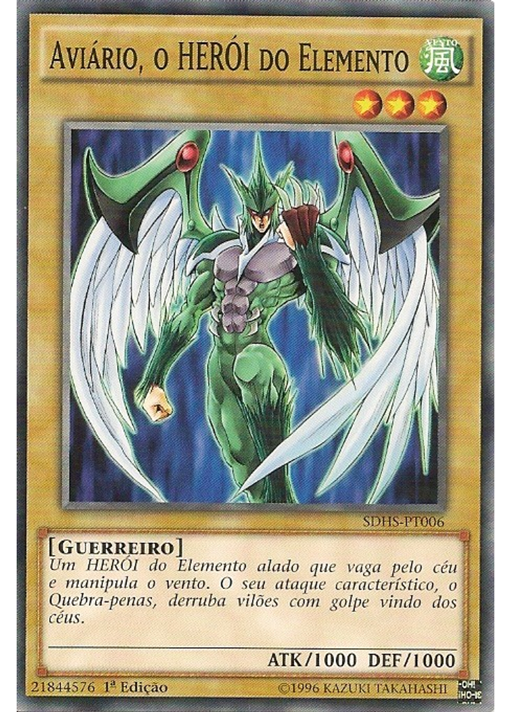 Aviário, o HERÓI do Elemento