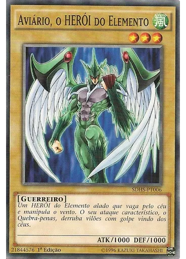 Aviário, o HERÓI do Elemento