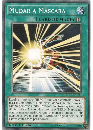 Mudar a Máscara