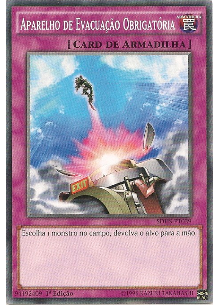 Aparelho de Evacuação Obrigatória