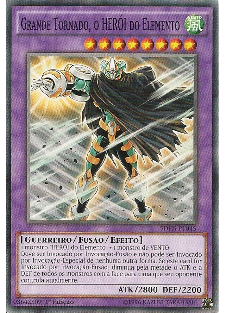 Grande Tornado, o HERÓI do Elemento