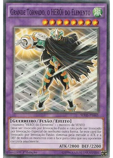 Grande Tornado, o HERÓI do Elemento