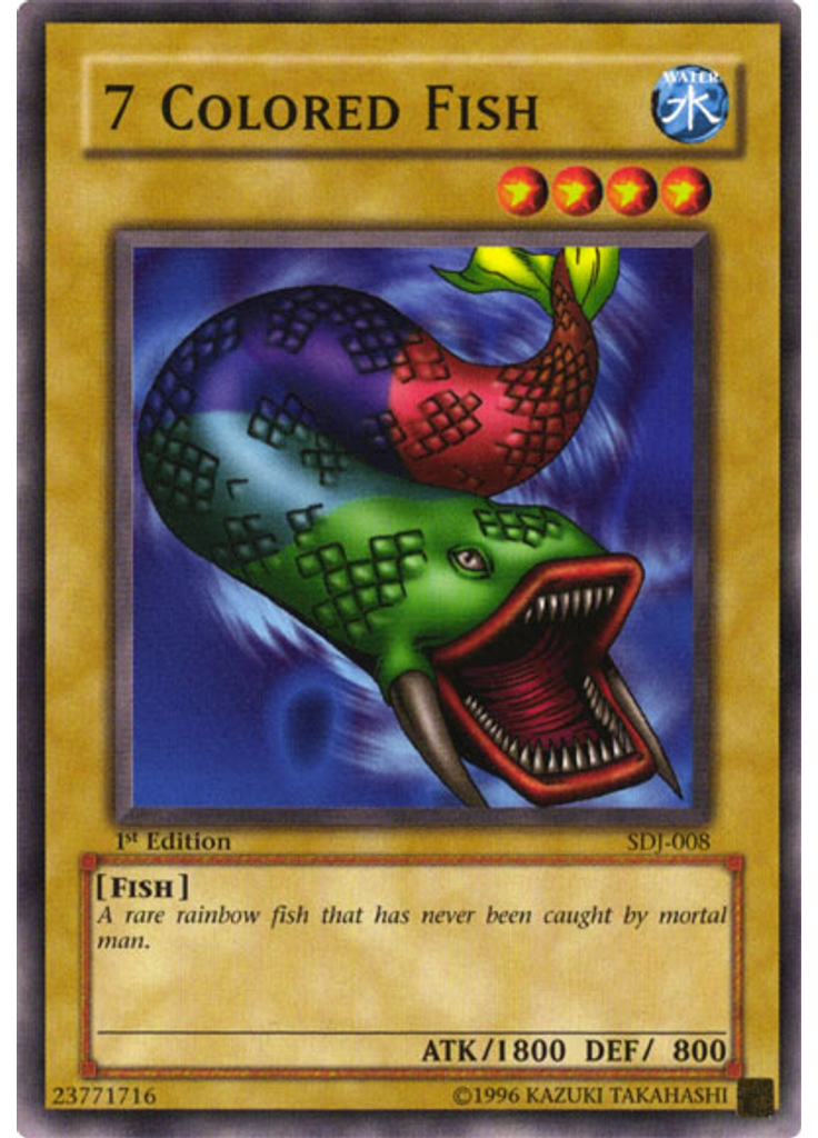 7 Colored Fish