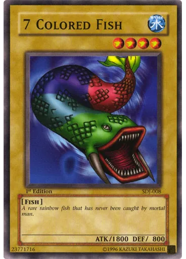 7 Colored Fish