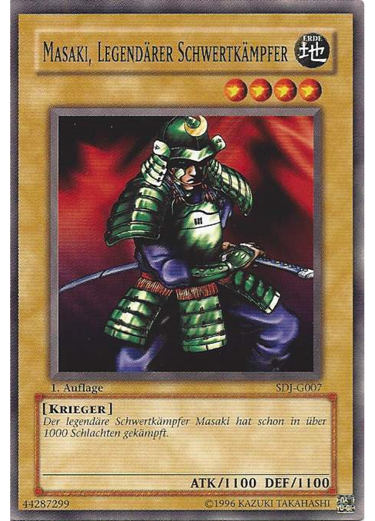 Masaki, legendärer Schwertkämpfer