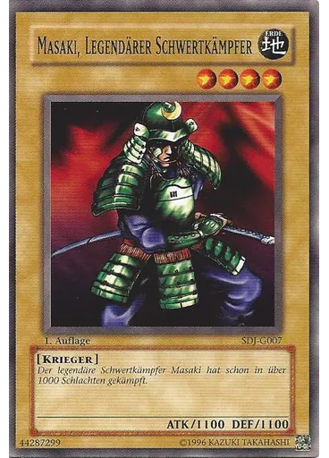 Masaki, legendärer Schwertkämpfer