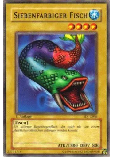 Siebenfarbiger Fisch