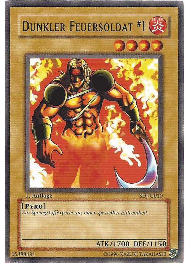 Dunkler Feuersoldat #1