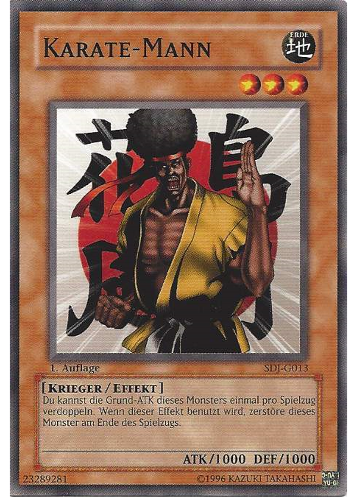 Karate-Mann