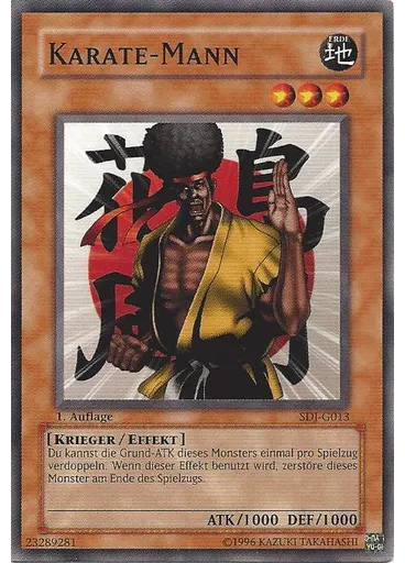 Karate-Mann