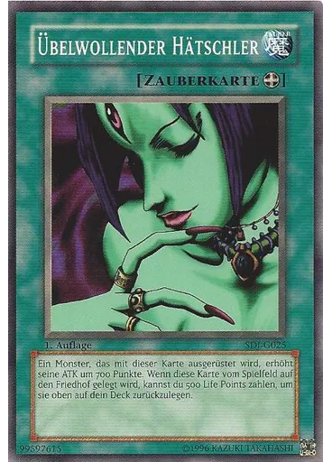 Übelwollender Hätschler