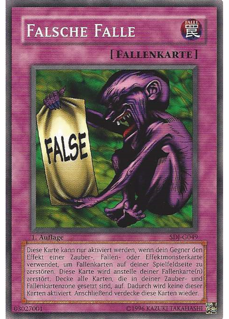 Falsche Falle