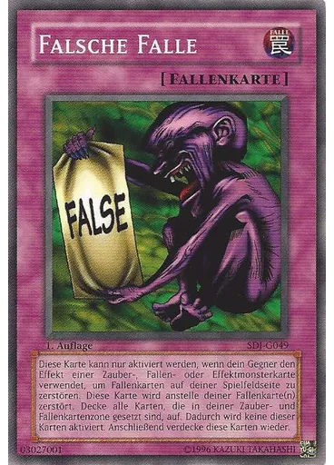 Falsche Falle