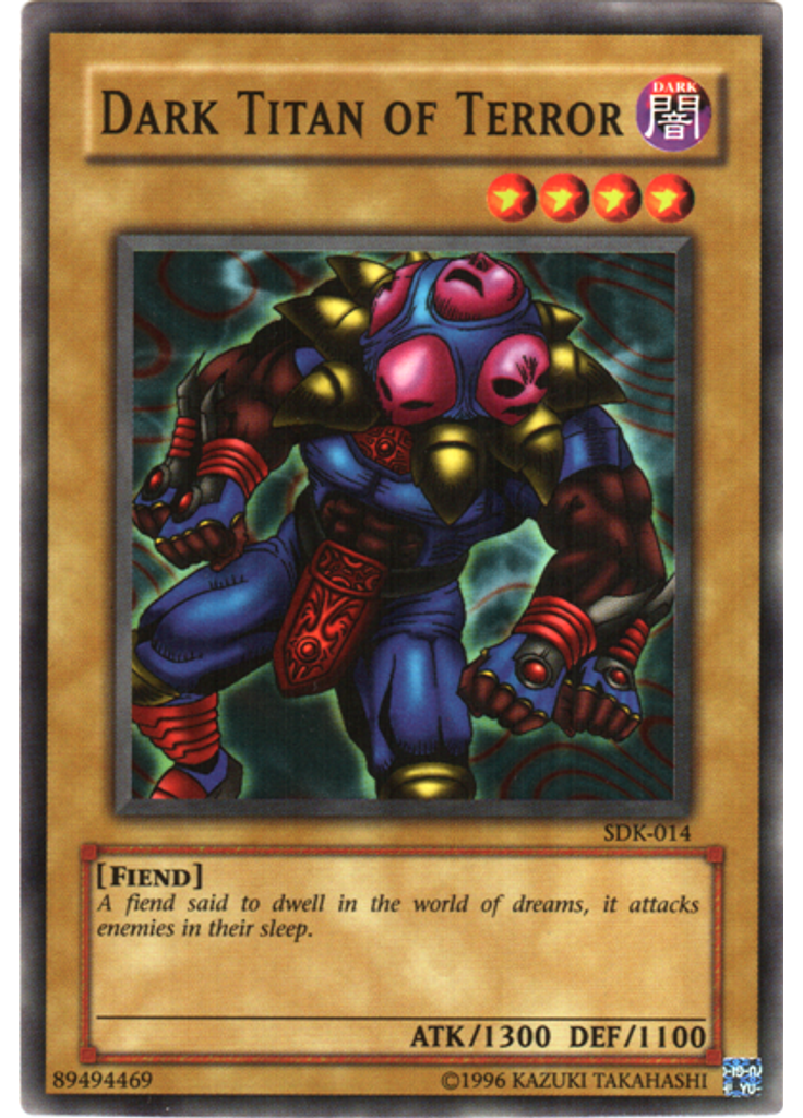 Dark Titan of Terror (Common Unlimited)