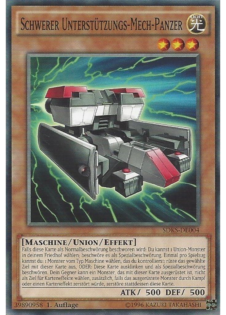 Schwerer Unterstützungs-Mech-Panzer