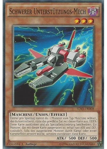 Schwerer Unterstützungs-Mech