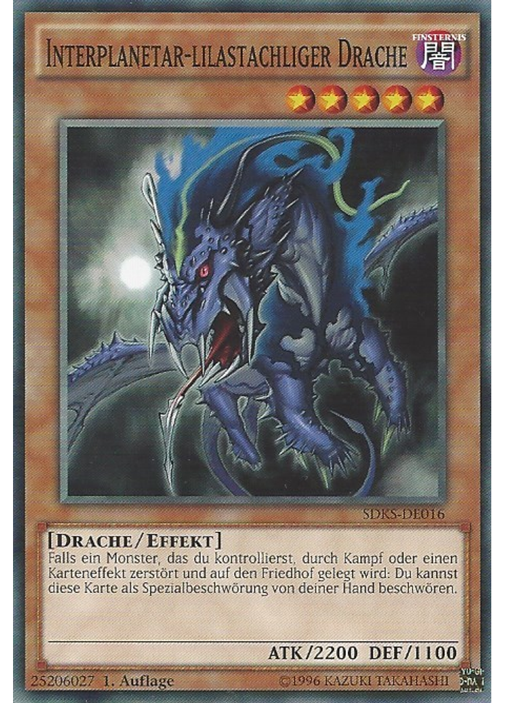 Interplanetar-lilastachliger Drache